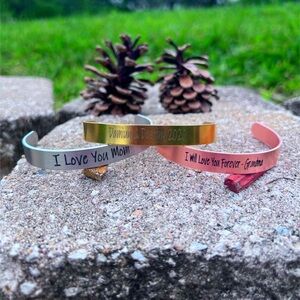 Handwriting Bracelet Strong Metals Actual Signature bracelet, Mom, Dad, Parent